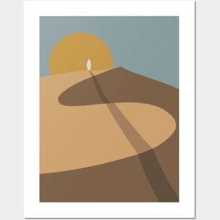 Lost in the desert Posters and Art